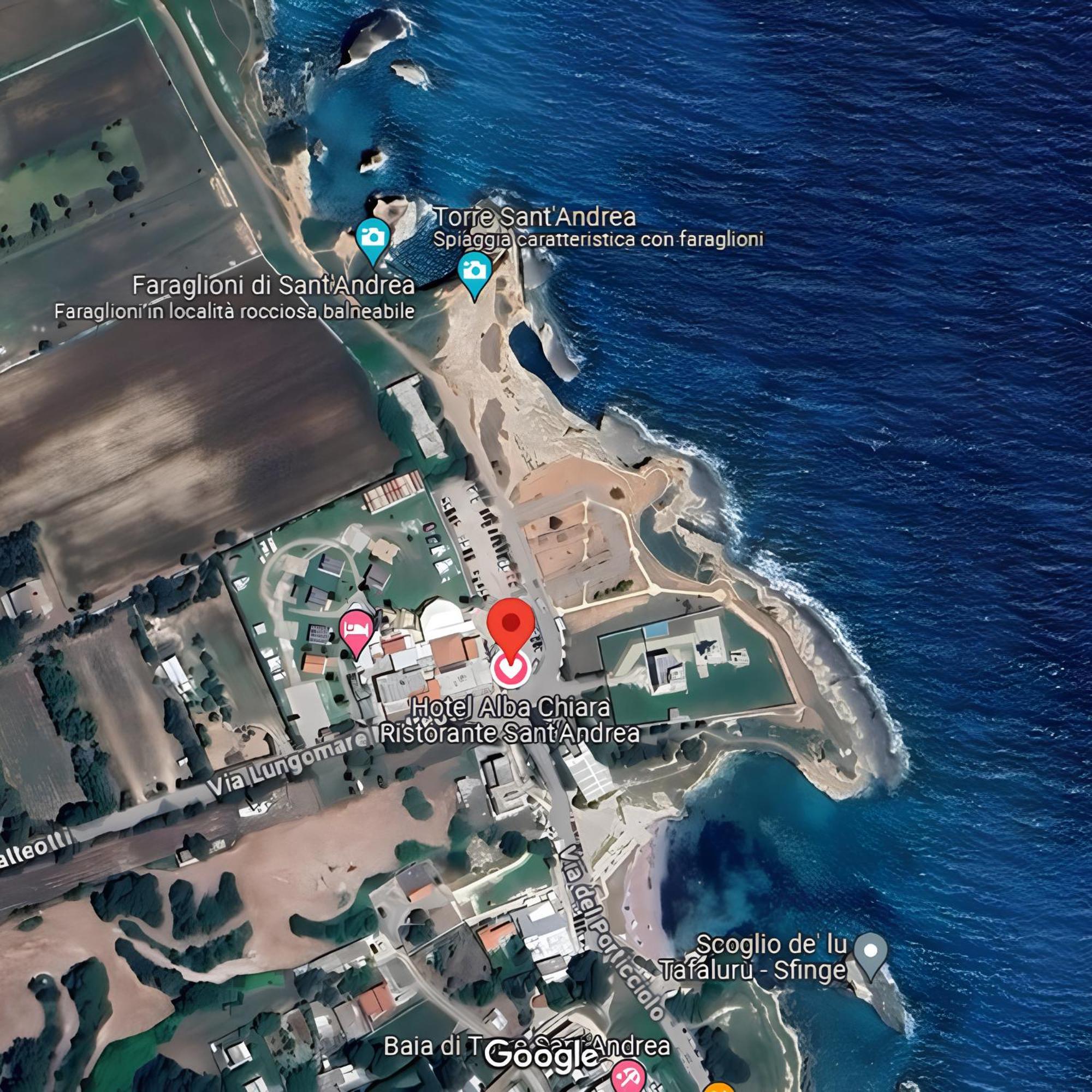 Hotel Alba Chiara Sant'Andrea Salento Екстериор снимка